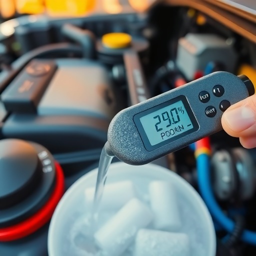 冷却液冰点测试：确保你的爱车冬季不“冻”坏的秘密武器(图1)