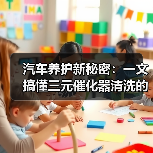 汽车养护新秘密:一文搞懂三元催化器清洗的全部(图1) 汽车养护新秘密:一文搞懂三元催化器清洗的全部(图1)