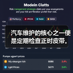 汽车维护的核心之一便是定期检查正时皮带。你可能不知道，忽视了这一步，可能会让你的发动机面临严重的风险。掌握正确的正时皮带检查方法，不仅能延长零件寿命，还能避免高（图1）