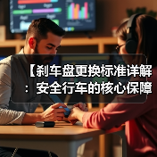 【刹车盘更换标准详解:安全行车的核心保障】(图1) 【刹车盘更换标准详解:安全行车的核心保障】(图1)