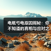 电瓶亏电原因揭秘:你不知道的真相与应对之道(图1) 电瓶亏电原因揭秘:你不知道的真相与应对之道(图1)