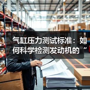 气缸压力测试标准:如何科学检测发动机的“心脏”(图1) 气缸压力测试标准:如何科学检测发动机的“心脏”(图1)
