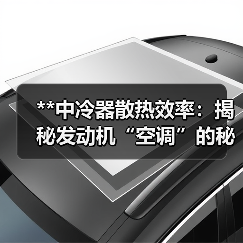 **中冷器散热效率:揭秘发动机“空调”的秘密武器**(图4) **中冷器散热效率:揭秘发动机“空调”的秘密武器**(图4)