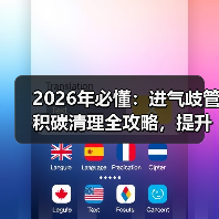 2026年必懂：进气歧管积碳清理全攻略，提升动力从这里开始（图1）