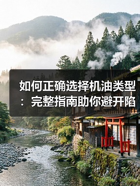 如何正确选择机油类型:完整指南助你避开陷阱(图2) 如何正确选择机油类型:完整指南助你避开陷阱(图2)
