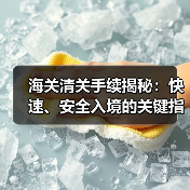 海关清关手续揭秘:快速、安全入境的关键指南(图4) 海关清关手续揭秘:快速、安全入境的关键指南(图4)