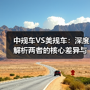 中规车VS美规车:深度解析两者的核心差异与实际影响(图2) 中规车VS美规车:深度解析两者的核心差异与实际影响(图2)
