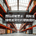 国际运输要求:揭秘全球物流背后的硬核规则(图1) 国际运输要求:揭秘全球物流背后的硬核规则(图1)