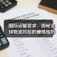 国际运输要求:揭秘全球物流背后的硬核规则(图2) 国际运输要求:揭秘全球物流背后的硬核规则(图2)