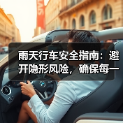 雨天行车安全指南：避开隐形风险，确保每一段路都平安（图4）