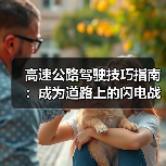 高速公路驾驶技巧指南：成为道路上的闪电战士（图1）
