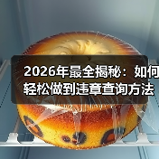 2026年最全揭秘:如何轻松做到违章查询方法的实操指南(图4) 2026年最全揭秘:如何轻松做到违章查询方法的实操指南(图4)