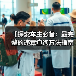 【探索车主必备:最完整的违章查询方法指南】(图3) 【探索车主必备:最完整的违章查询方法指南】(图3)
