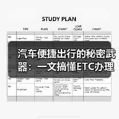 汽车便捷出行的秘密武器:一文搞懂ETC办理流程(图1) 汽车便捷出行的秘密武器:一文搞懂ETC办理流程(图1)