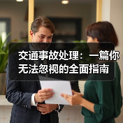 交通事故处理:一篇你无法忽视的全面指南(图2) 交通事故处理:一篇你无法忽视的全面指南(图2)