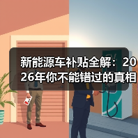 新能源车补贴全解:2026年你不能错过的真相揭秘(图1) 新能源车补贴全解:2026年你不能错过的真相揭秘(图1)