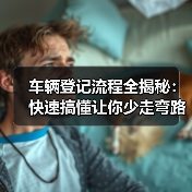 车辆登记流程全揭秘:快速搞懂让你少走弯路(图3) 车辆登记流程全揭秘:快速搞懂让你少走弯路(图3)
