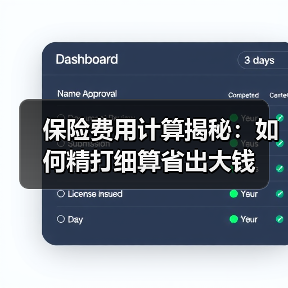 保险费用计算揭秘:如何精打细算省出大钱(图2) 保险费用计算揭秘:如何精打细算省出大钱(图2)