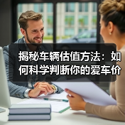揭秘车辆估值方法:如何科学判断你的爱车价值(图4) 揭秘车辆估值方法:如何科学判断你的爱车价值(图4)