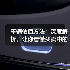 车辆估值方法:深度解析,让你看懂买卖中的“价格地图”(图3) 车辆估值方法:深度解析,让你看懂买卖中的“价格地图”(图3)