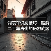 调表车识别技巧：破解二手车真伪的秘密武器（图2）
