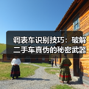 调表车识别技巧：破解二手车真伪的秘密武器（图1）