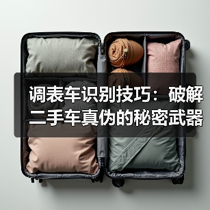 调表车识别技巧：破解二手车真伪的秘密武器（图3）