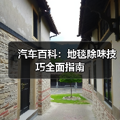 汽车百科:地毯除味技巧全面指南(图3) 汽车百科:地毯除味技巧全面指南(图3)