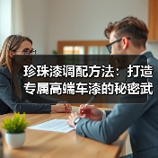 珍珠漆调配方法：打造专属高端车漆的秘密武器（图1）