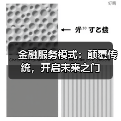 金融服务模式:颠覆传统,开启未来之门(图4) 金融服务模式:颠覆传统,开启未来之门(图4)