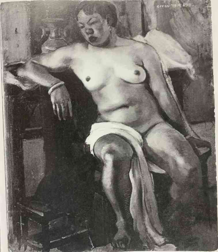 董希文，《胖女人》，油画，约1939年.jpg